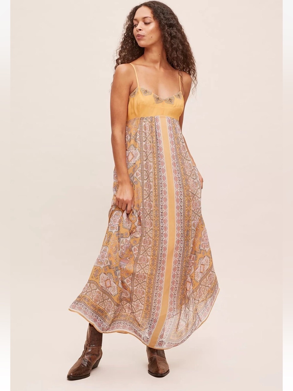 Anthropologie Calida Maxi Dress, 18W